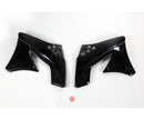 UFO Kawasaki Radiator Shrouds KX250F 2009 & 2012  Black