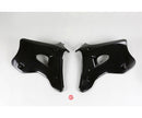 UFO Kawasaki Radiator Shrouds KX125/250 94-98  Black