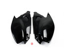 UFO Kawasaki Side Panels KX125/250 03-20  Black