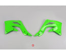 UFO Kawasaki Radiator Shrouds KX450F 12-15 Green