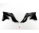 UFO Kawasaki Radiator Shrouds KX250F 13-16  Black