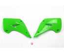 UFO Kawasaki Radiator Shrouds KX125/250 03-08 Green