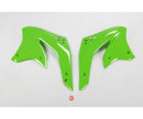 UFO KX450F 2008 Rad Shrouds (std Colour - (021/026 Green)