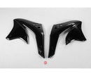 UFO Kawasaki Radiator Shroudsv KX450F 06-07  Black