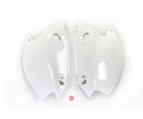 UFO Kawasaki Side Panels KX125/250 03-20 White