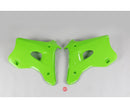 UFO Kawasaki Radiator Shrouds KX125/250 94-98 Green