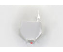UFO Kawasaki Front No. Plate KX125/250 03-04  White