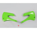 UFO Kawasaki Radiator Shrouds KX80/85 01-13 Green