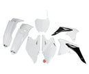 UFO Plastics Kit RMZ250 10-18 White