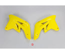 UFO Suzuki Radiator Shrouds RMZ250 07-09 (yel 01-18)