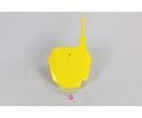 UFO Suzuki Front No. Plate RM80/85 00-25 (yel 01-22)