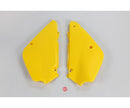 UFO Suzuki Side Panels RM80/85 00-25  Yellowow
