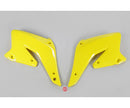 UFO Suzuki Radiator Shrouds RMZ250 04-06 (yel 01-18)