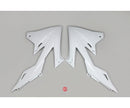 UFO Suzuki Radiator Shrouds RMZ250 19-25/RMZ450 18-25 White