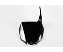 UFO Suzuki Front Plate RM125/250 01-25/RMZ450 05-07/RMZ250 07-09 ( Black)