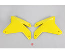UFO Suzuki Radiator Shrouds RMZ450 05-06 (yel 01-18)