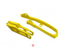 UFO Suzuki Chain Guide/s/arm Slider Kit RMZ250 19-25/RMZ450 18-25 (yel 01-22)