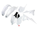 UFO Plastics Kit Yzf 250 14-18/450 14-17 White