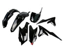 UFO Plastics Kit Yzf 250 14-18/450 14-17 Black