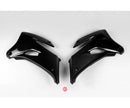 UFO Yamaha Radiator Shrouds WR250 07-14/450F 07-11  Black