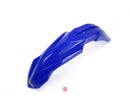 UFO Yamaha Front Fender YZ125/250 15-21/YZF250 10-18/450 10-17/WRF250 15-19/450 12-18 (reflex  Blue)