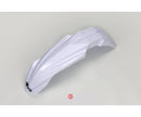 UFO Yamaha Front Fender YZ125/250 15-21/YZF250 10-18/450 10-17/WRF250 15-19/450 12-18 White