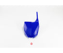 UFO Yamaha Front No.plate YZ125-250 15-21/YZF250 10-18/450 10-17 (reflex  Blue)