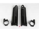 UFO Yamaha Fork Slider Protectors YZ125/250 96-04  Black