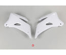 UFO Yamaha Radiator Shrouds YZF250/450 06-09 White