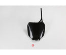 UFO Yamaha Front No. Plate YZ125/250 00-05  Black