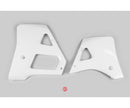 UFO Yamaha Radiator Shroud YZ125 89-92 YZ250 88-89 White
