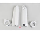 UFO Yamaha Fork Slider Protectors YZ125/250 96-04 White