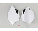 UFO YZF250/450 Sidepanels 06-09 ( White)