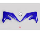 UFO Yamaha Radiator Shrouds YZF250 19-23 YZF450 18-22 WRF250 20-25 WRF450 19-25 Reflex  Blue