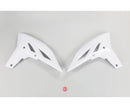 UFO Yamaha Radiator SHROUDSYZF250 11-13/WR450F 12-15 White