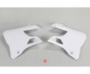 UFO Yamaha Radiator Shrouds YZ125/250 96-01 White