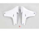 UFO Yamaha Lower Radiator Shroud YZF450 10-13 White