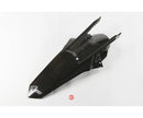 UFO KTM Rear Fender With Lugs Exc 17-18  Black