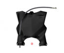 UFO Kawasaki Stadium Front Plate KXF250 17-25 KXF450 16-25  Black