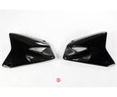 UFO Suzuki Radiator Shrouds RM125/250 01-25  Black