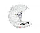 UFO Frt Disc Cover W/alu Mount KX250F 13-20/KX450F 13-18  White