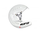 UFO Suzuki RMZ250 RMZ450 13-25 Front Disc Cover W/alu Mount  White