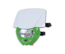 UFO Panther Headlight Base Green / Upper White