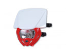UFO Panther Headlight Base Red / Upper White 00-19 Cr/crf