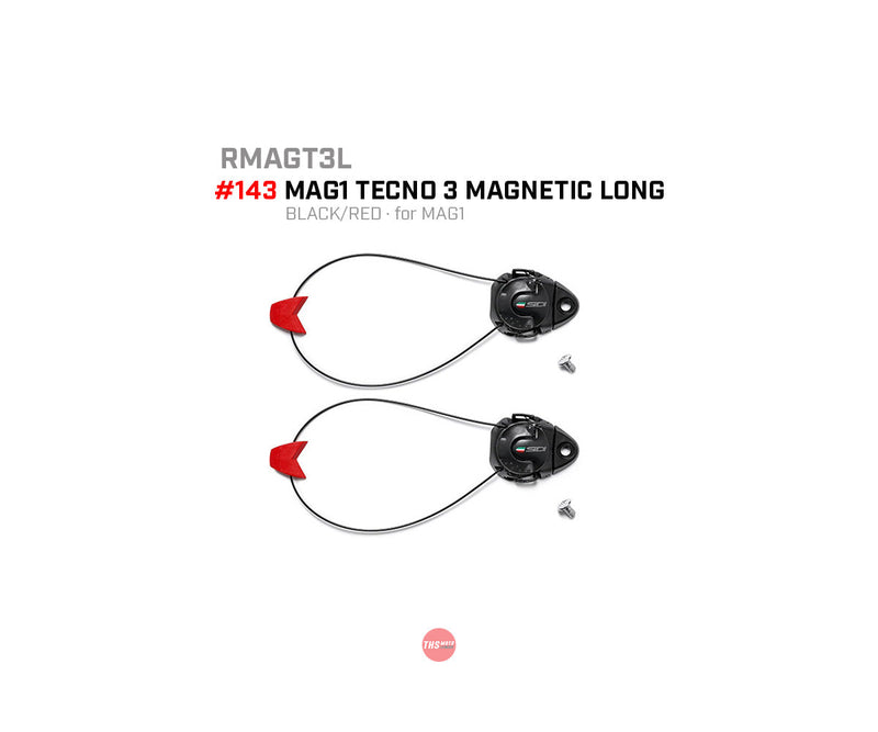 Sidi Tecno Shin Tensioner Long Mag-1 Black