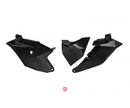 UFO Gas Gas MC85 21 Sidepanels W/airbox Cov. Left Side ( Black)