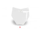 UFO Gas Gas Front No. Plate MC85 21-22  White