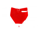 UFO Gas Gas Front No. Plate MC85 21-22 (red)