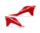 UFO Gas Gas Radiator Covers Mc/mc-f/ex/ex-f/ec/ec-f 21-22 Red