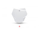 UFO Gas Gas Front No. Plate Mc/mc-f/ex/ex-f 21-22  White